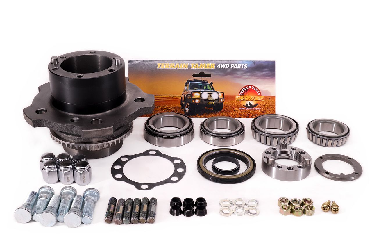 HUB ASSY REAR SUITS ABS WITH HD BEARINGS &amp; SEALS