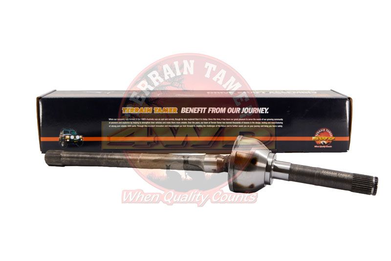 CV &amp; AXLE ASSY R/H WITHOUT FREE WHEEL HUB WITHOUT ABS