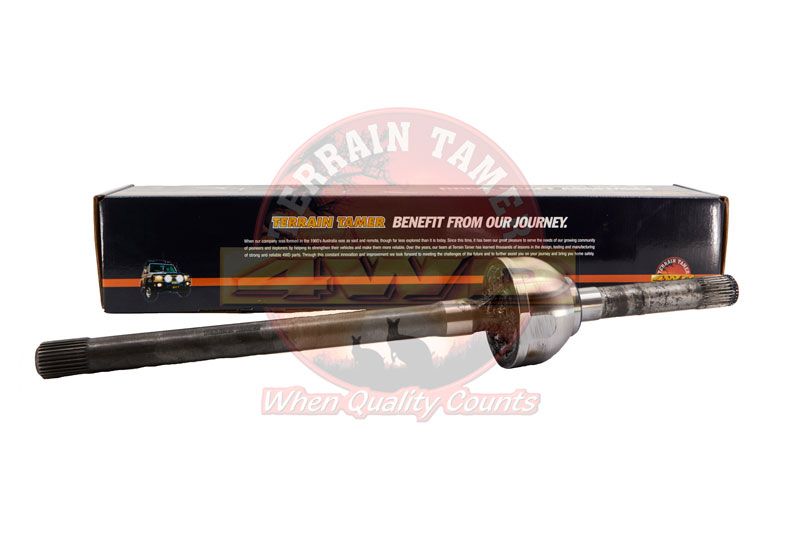 CV &amp; AXLE ASSY R/H WITHOUT ABS &amp; WITHOUT FREE WHEELING HUBS