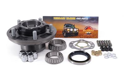 HUB ASSY KIT FRONT INC BEARINGS STUDS NUTS WASHERS SEALS