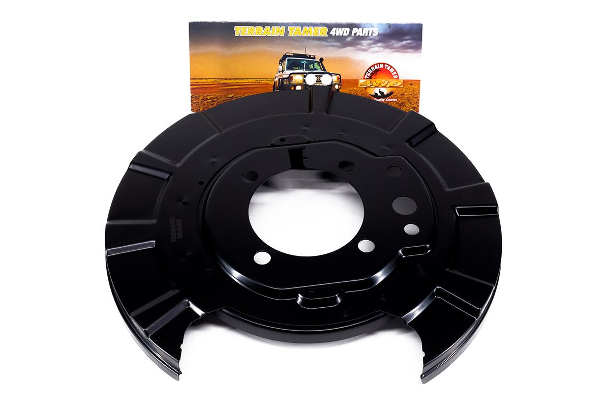 BACKING PLATE REAR L/H 1
