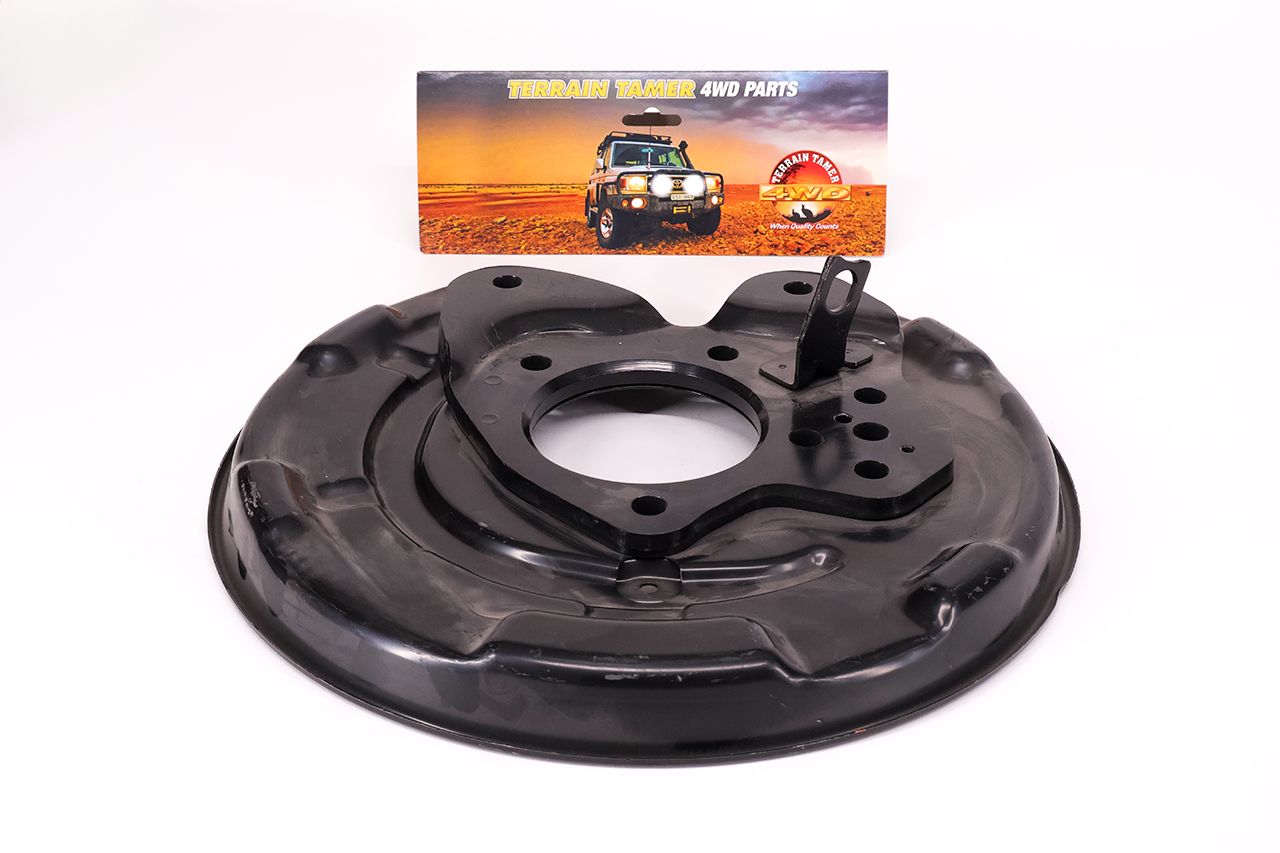 BACKING PLATE REAR L/H HAND BRAKE 6