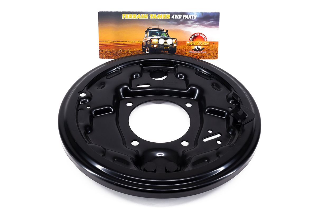 BACKING PLATE REAR R/H SUITS DRUM BRAKES 3