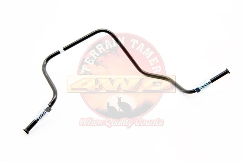 TUBE FRONT BRAKE T PIECE TO FLEX HOSE R/H WITHOUT DIFF LOCK 2