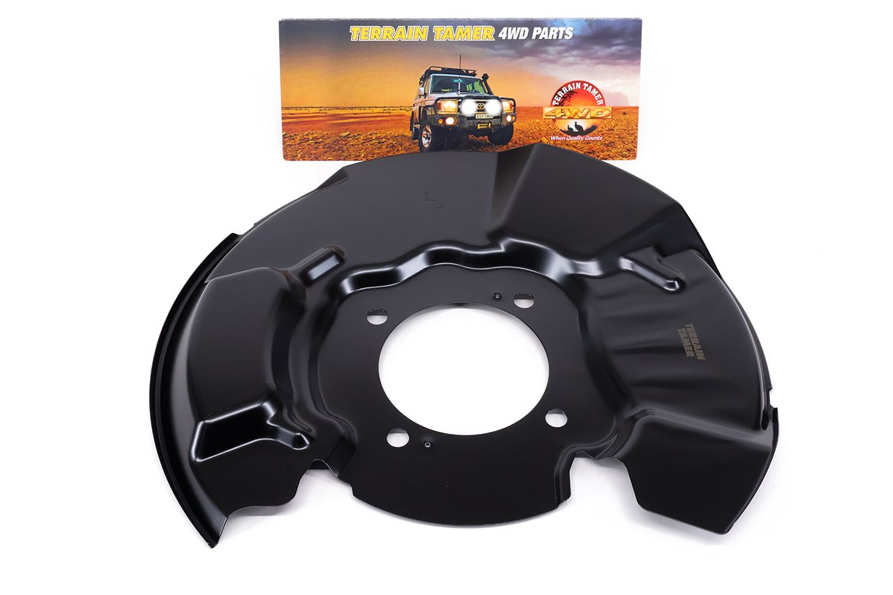 COVER DUST DISC BRAKE FRONT L/H 4