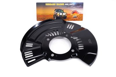COVER DUST DISC BRAKE FRONT R/H 4