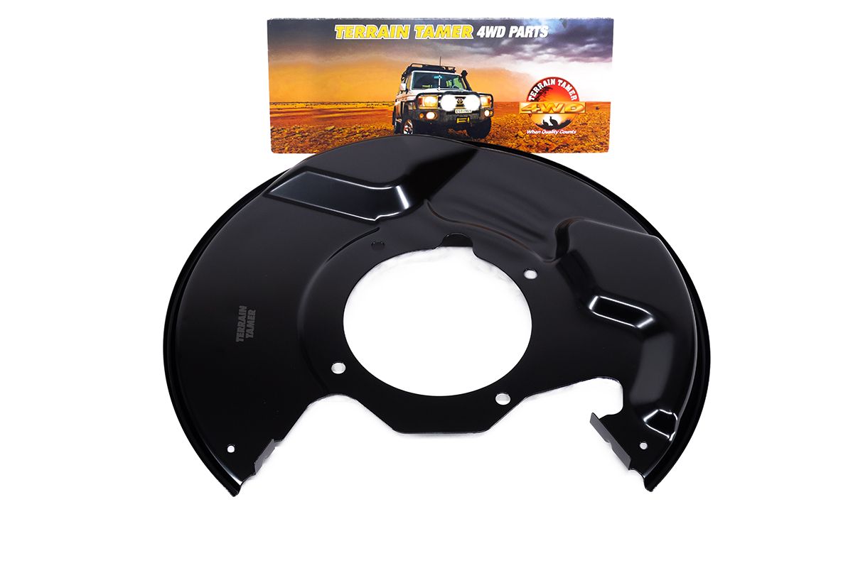 COVER DUST DISC BRAKE FRONT R/H 5