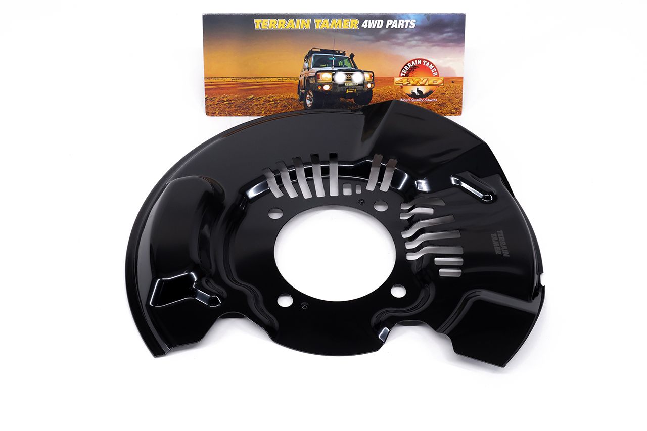 COVER DUST DISC BRAKE FRONT L/H 2
