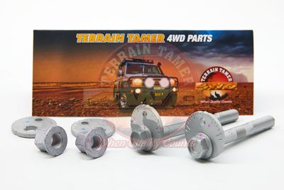 CAMBER ADJUSTING BOLT KIT ONE SIDE FRONT &amp; REAR OF ARM 1