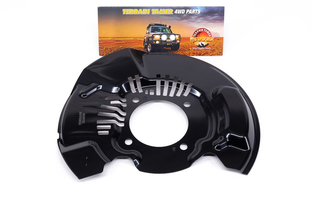 COVER DUST DISC BRAKE FRONT R/H 2