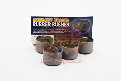 BUSH KIT LEADING ARM FRONT &amp; CENTRE 4 X BUSHES