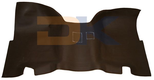 MAT, FRT &amp; REAR FLOOR MAT SABLE BROWN VINYL UTE &amp; TROOPY