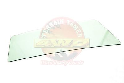 GLASS REAR DOOR QUARTER WINDOW R/H T=3.5 GREEN