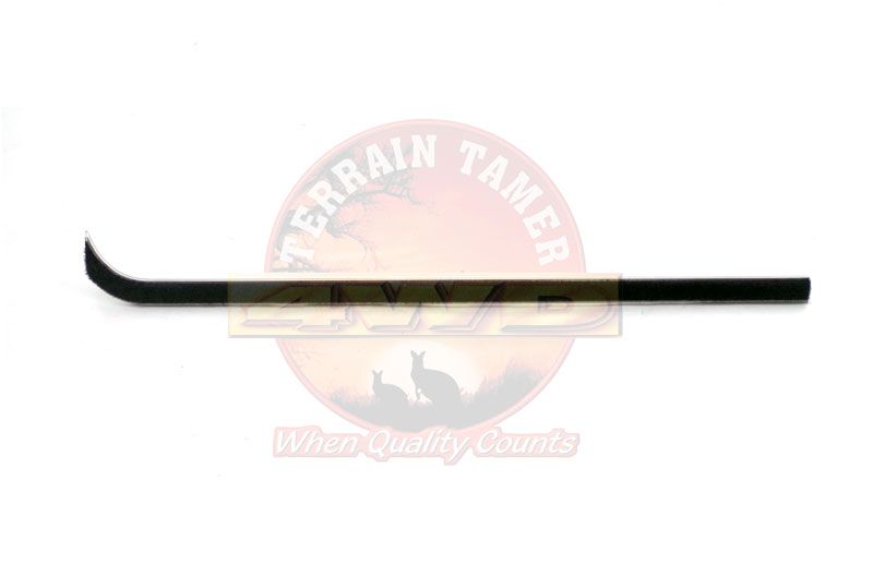 WEATHERSTRIP FRONT DOOR GLASS OUTER L/H SUITS 1/4 WINDOW