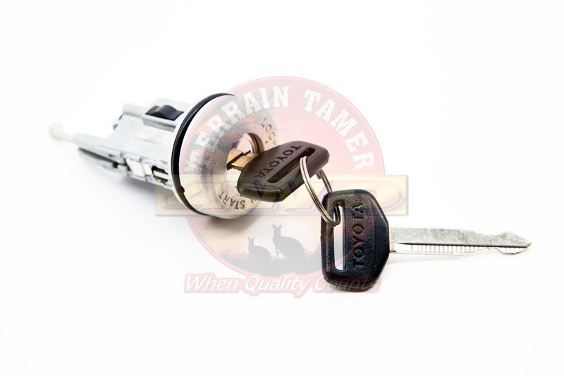 CYLINDER &amp; KEY SET IGNITION SWITCH SUITS STEERING LOCK
