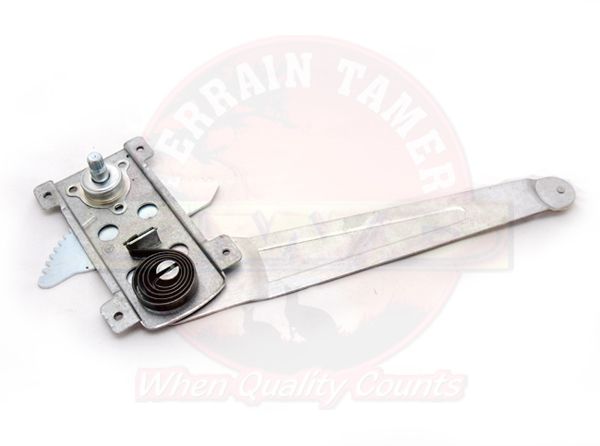 REGULATOR WINDOW FRONT R/H SUITS DOOR WITH 1/4 GLASS 1