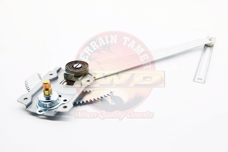 REGULATOR WINDOW FRONT L/H SUITS DOOR WITH 1/4 GLASS 2