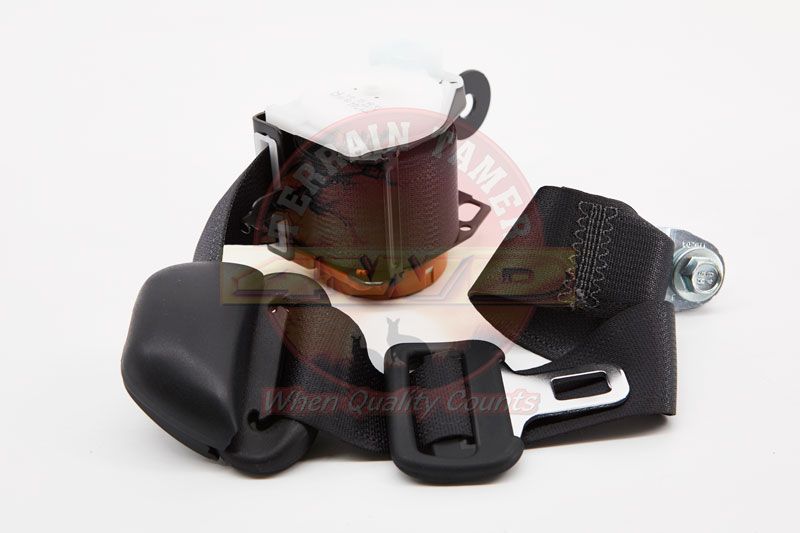 SEAT BELT FRONT OUTER R/H BLACK TRIM SINGLE CAB