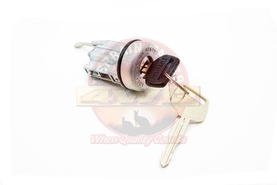 BARREL &amp; KEY SET IGNITION SWITCH SUITS WITH STEERING LOCK 1