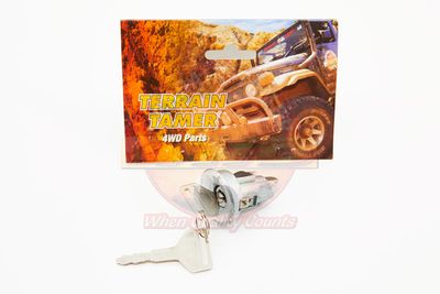 BARREL &amp; KEY SET IGNITION SWITCH WITH STEERING LOCK 1