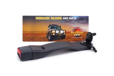 SEAT BELT FRONT INNER R/H BLUSIH GREY TRIM
