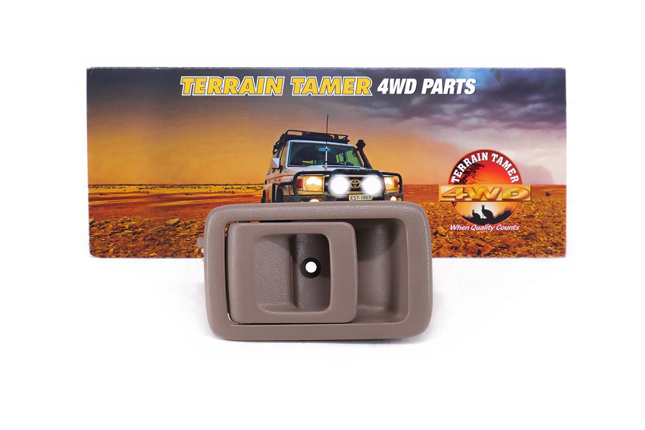 HANDLE FRONT OR REAR DOOR INNER L/H OAK TRIM DUAL CAB