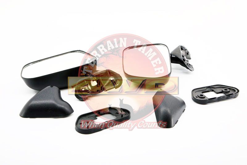 MIRROR ASSY EXTERIOR L/H BLACK 4