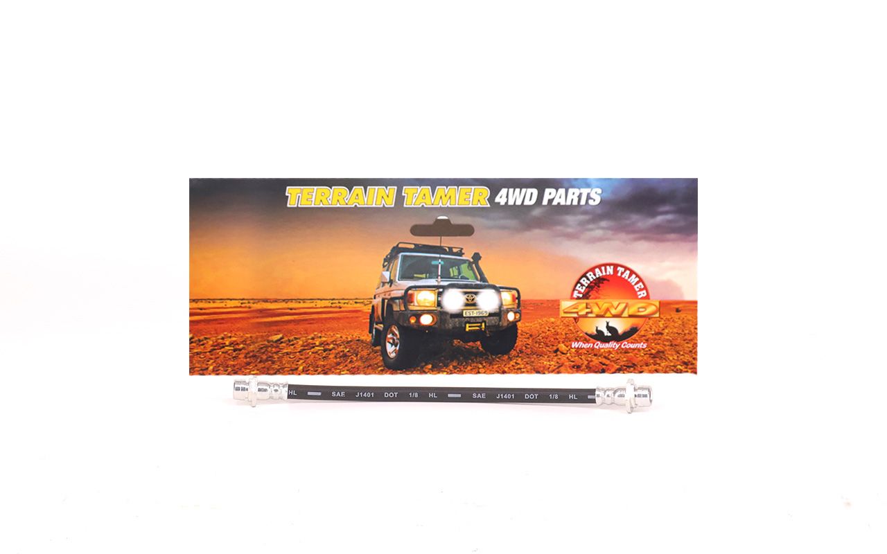 BRAKE HOSE REAR CENTRE R/H RUBBER