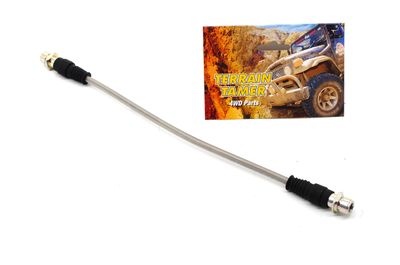 BRAIDED BRAKE HOSE REAR CENTRE NO.1 PLUS 60MM 1
