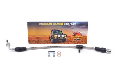 BRAIDED BRAKE HOSE REAR R/H OR L/H 1