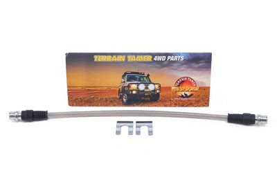 BRAIDED BRAKE HOSE REAR CENTRE WITH VSC