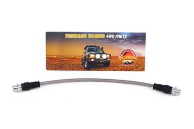 BRAIDED BRAKE HOSE FRONT CENTRE NO.1 +50MM