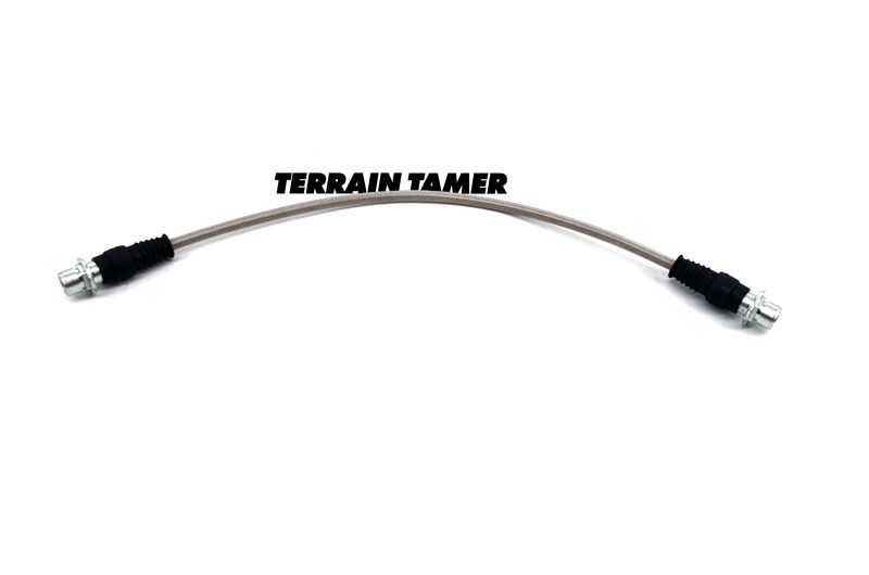 BRAIDED BRAKE HOSE REAR CHASSIS TO DIFF HOUSING 1