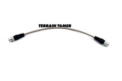 BRAIDED BRAKE HOSE REAR CHASSIS TO DIFF HOUSING 1
