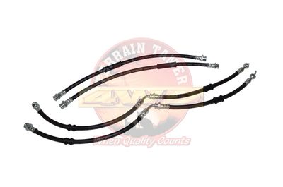 HOSE KIT BRAKE FRONT AND REAR 50MM LONGER THAN ORIGINAL 1