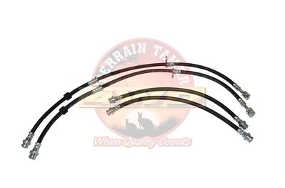 HOSE KIT BRAKE FRONT AND REAR 50MM LONGER THAN ORIGINAL 2