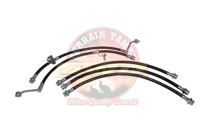 HOSE KIT BRAKE FRONT AND REAR 50MM LONGER THAN ORIGINAL 3