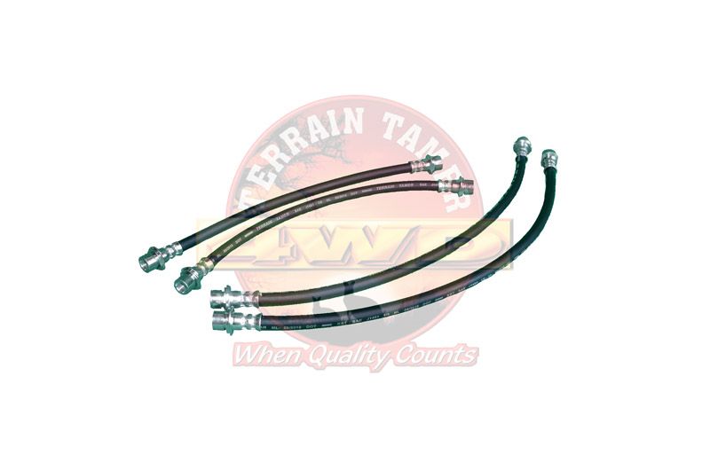 HOSE KIT BRAKE FRONT AND REAR 50MM LONGER THAN ORIGINAL 5