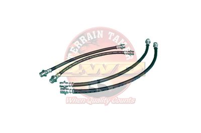 HOSE KIT BRAKE FRONT AND REAR 50MM LONGER THAN ORIGINAL 5