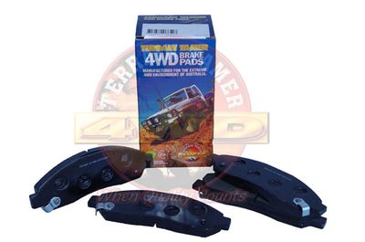 DISC PAD SET FRONT TERRAIN TAMER 168MM X 54MM 14" WHEELS