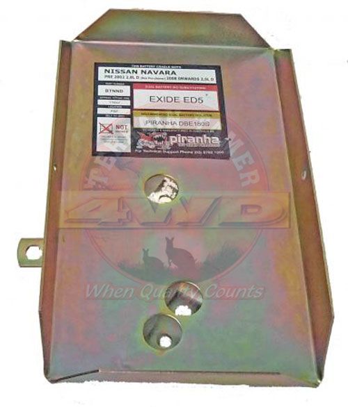 BATTERY TRAY 2.7L DIESEL WITHOUT SNORKEL &amp; PRE CLEANER