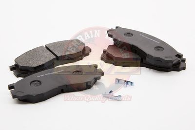 DISC PAD SET FRONT TERRAIN TAMER SINGLE PISTON CALIPER 1