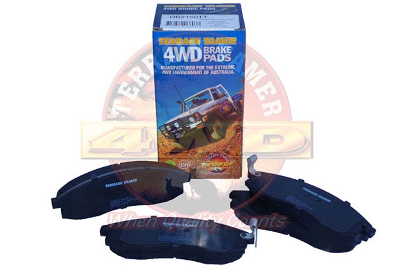 DISC PAD SET FRONT TERRAIN TAMER SINGLE PISTON CALIPER 2