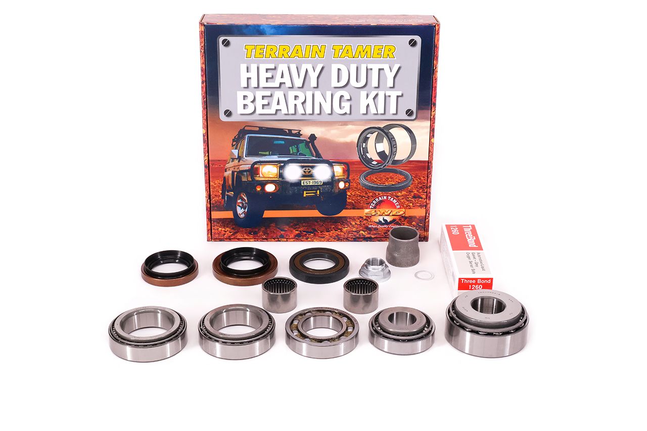 DIFF OVERHAUL KIT FRONT INCLUDES HP PINION BEARINGS &amp; SEAL 1