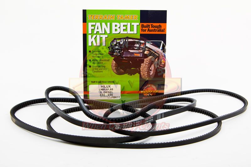 FAN BELT KIT FAN POWER STEERING &amp; A/C 3