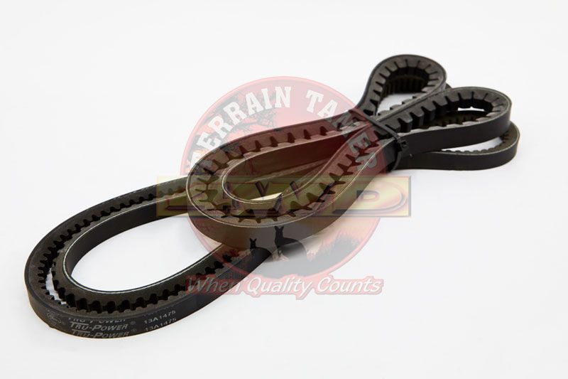 FAN BELT KIT FAN &amp; POWER STEERING 4JG2 3.1L DIESEL