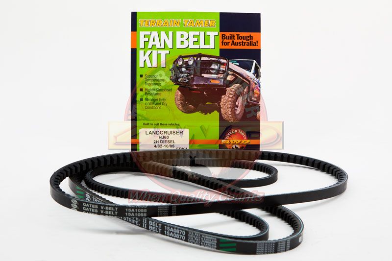 FAN BELT KIT FAN POWER STEERING &amp; A/C 10