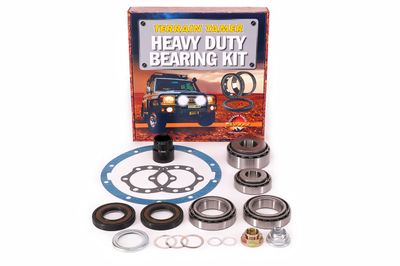 DIFF O/HAUL KIT SOLID SPACER INC.HP PINION BEARING &amp; SEAL