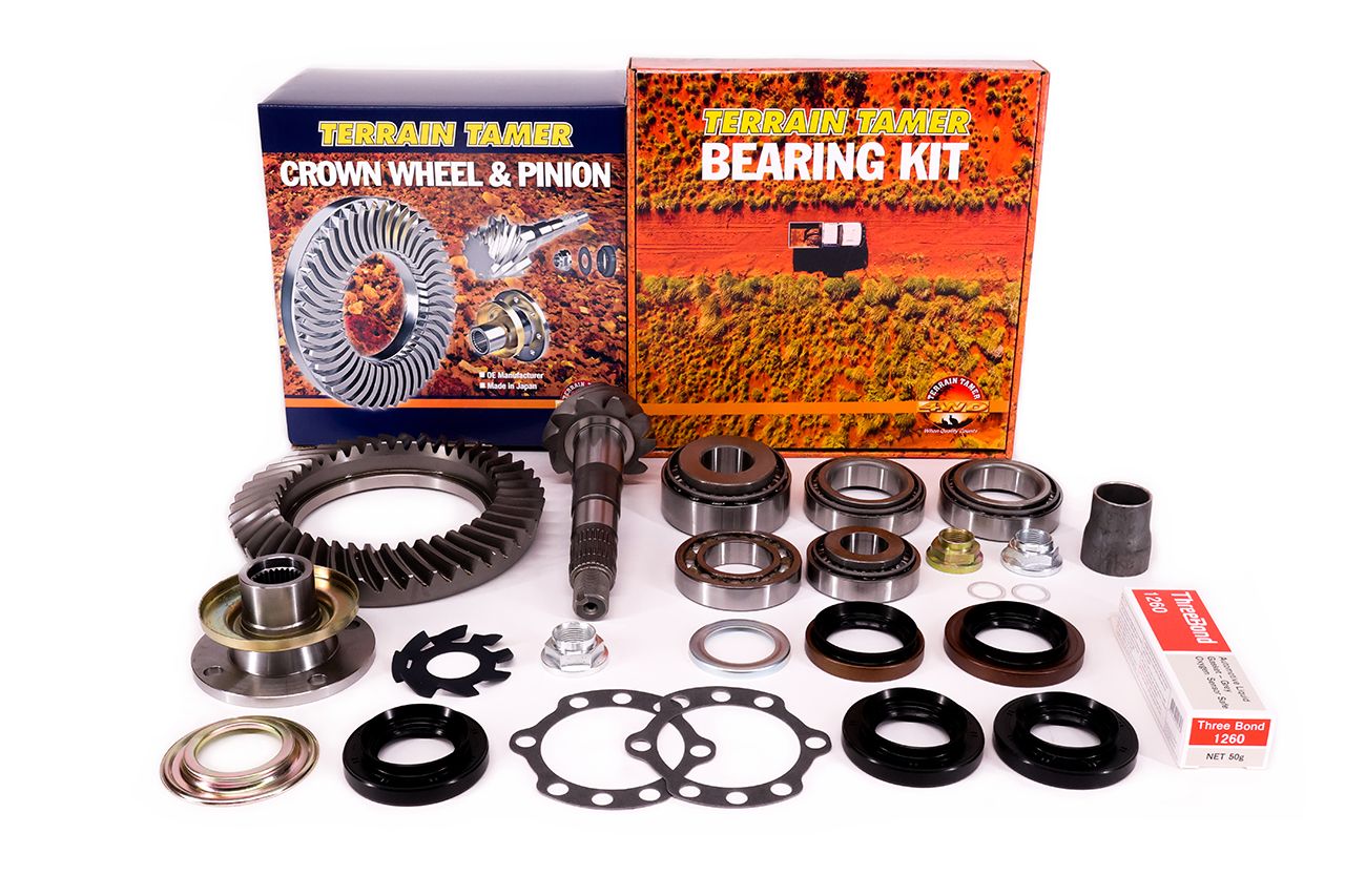DIFF O/H KIT 4.3R FRONT INC CROWN/PINION &amp; FLANGE 2