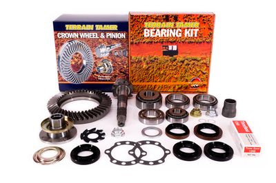 DIFF O/H KIT 4.3R FRONT INC CROWN/PINION &amp; FLANGE 2